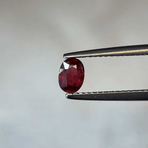 Rubí sangre de pichón-0.455ct-5.3x3.7x2.4mm 1