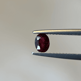 Rubí sangre de pichón natural-0.500ct-5x3.8x2.5mm