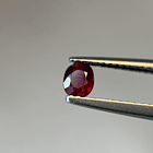 Rubí sangre de pichón natural-0.385ct-4.3x3.5x2.4mm 1