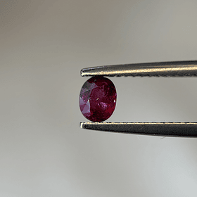 Rubí sangre de pichón natural-0.445ct-4.6x3.6x2.5mm