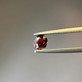 Rubí sangre de pichón natural-0.490ct-4.6x4.1x2.6mm 