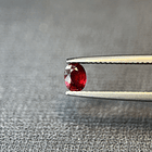 Rubí sangre de pichón-0.42ct-5x3.7.x2.1mm 1