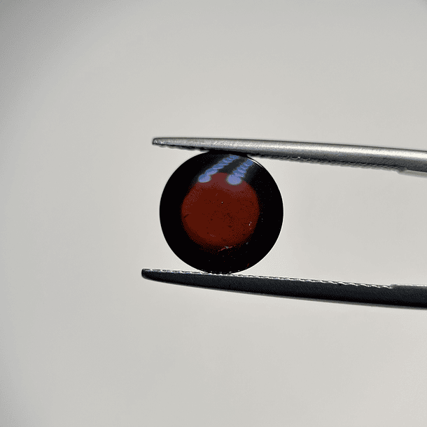 Granate rojo cabujón-6.09ct-10.1x5.4mm 3