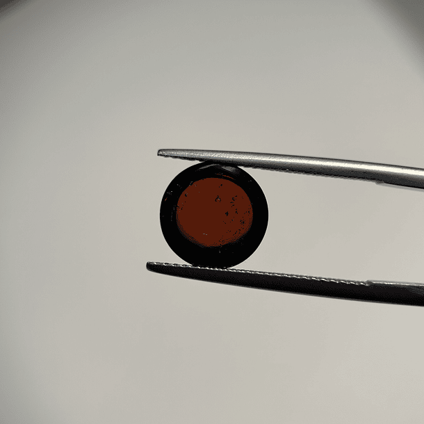 Granate rojo cabujón-4.39ct-10x4mm 2