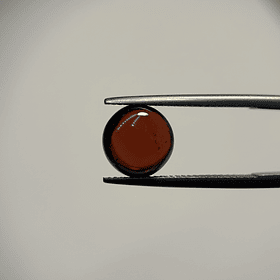 Grábate rojo cabujón-4.31ct-9.8x4mm