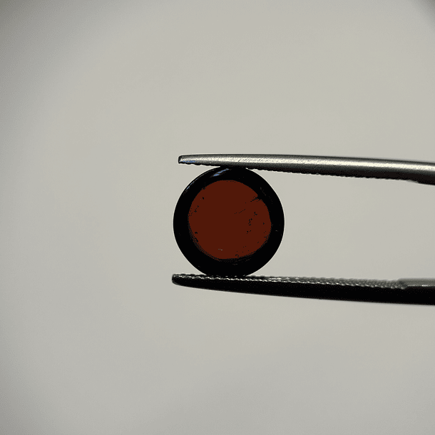 Granate rojo cabujón-4.31ct-9.8x4mm 2