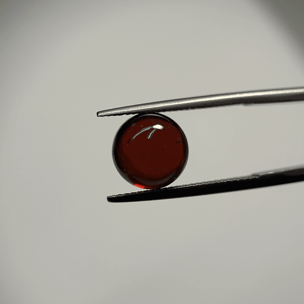 Granate rojo cabujón-6.11ct-10.1x5.3mm 1