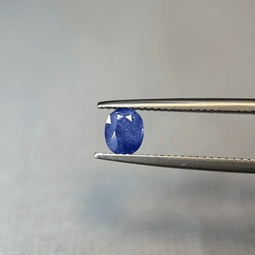 Zafiro azul-0.94ct-6x4.8x3.4mm