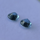 Par de aguamarinas GIA-1.10 y 1.15ct-7.04-7.11x4.16mm y 6.97-7.13x4.53mm 3