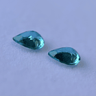 Par de Apatito color Paraíba-1.66ct y 1.50ct-8.94x6.93x4.33 y 9.03x6.86x3.93mm 3