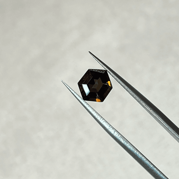 Cuarzo ahumado-1.14ct-7x6mm 1