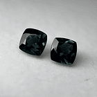 Par de Topacio london blue-3.70ct-6.9x6.9mm 1