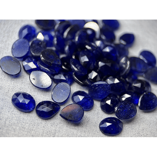 Zafiro natural-8x6mm-7.6x5.8mm