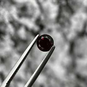 Granate rojo-1.415ct-6.8mm