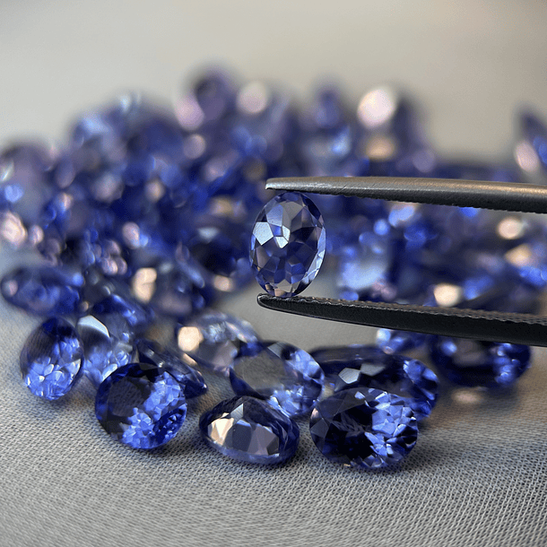 Par de Tanzanita-0.84ct-7x5x3.4mm 2