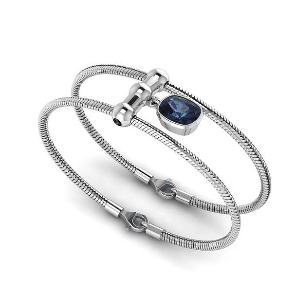 Set de Joyería pulseras/charms en plata