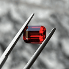 Granate rojo crimson-3.42ct-9.37x7.22x5.17mm 1