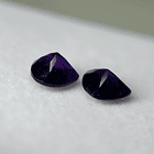 Par de Amatistas moradas-3.76ct-8.8x8.8x5.2mm 2