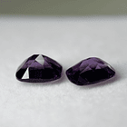 Par de Amatistas moradas-5.186ct-9.9x7.8x4.7mm 3