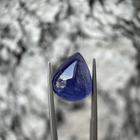 Tanzanita cabujón-14.40ct-16.7x14x7.8mm