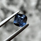 Espinela azul-1ct-6x6mm 1