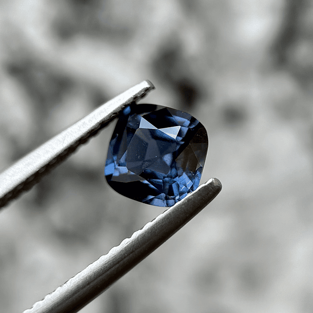 Espinela azul-1ct-6x6mm 1