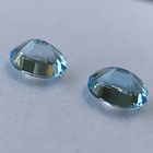 Par de topacios azules-7.25ct-9.7x7.8x5.8mm 2