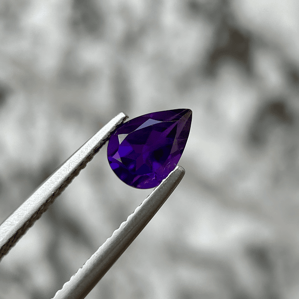 Amatista morada-1.115ct-8x6mm 1