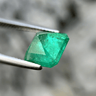 Esmeralda colombiana AIG-1.15ct-6.89x6.67x3.89mm 4