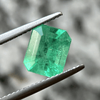 Esmeralda colombiana AIG-2ct-8.57x7.08x5.12mm 1