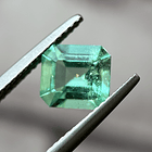 Esmeralda colombiana AIG-1.47ct-7.40x6.76x4.44mm 1