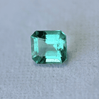 Esmeralda colombiana AIG-1.47ct-7.40x6.76x4.44mm 2