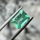 Esmeralda colombiana AIG-2.44ct-9.61x7.64x4.90mm 1