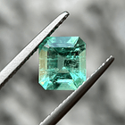 Esmeralda colombiana AIG-1.58ct-7.71x6.85x4.68mm 1