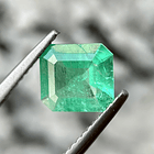 Esmeralda colombiana AIG-1.04ct-7.27x6.72x3.36mm 1