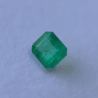 Esmeralda colombiana AIG-1.14ct-6.42x5.84x4.62mm 5