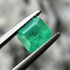 Esmeralda colombiana AIG-1.14ct-6.42x5.84x4.62mm 1