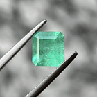 Esmeralda colombiana AIG-1.43ct-7.31x6.78x4.67mm 1