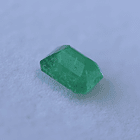 Esmeralda colombiana AIG-0.94ct-6.73x5.43x3.71mm 2