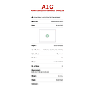 Turmalina Paraíba AIG-2.42ct-8.74x7.20x5.24mm 5