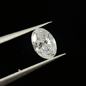 Diamante blanco de laboratorio-1.01ct-7.98x5.44x3.55mm