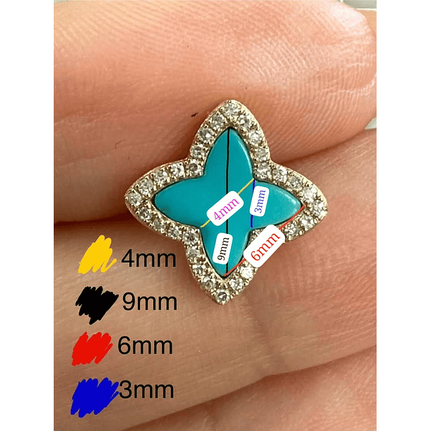 pedido especial 20 Turquesas Corte Especial