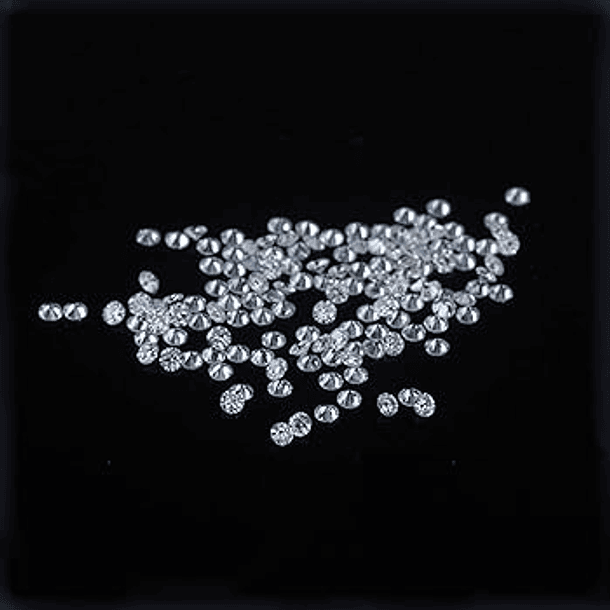15 piezas de Diamante de laboratorio-1.5mm