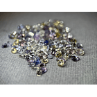 Zafiro pastel multicolor multicorte por punto-2.8 a 4.8mm 1