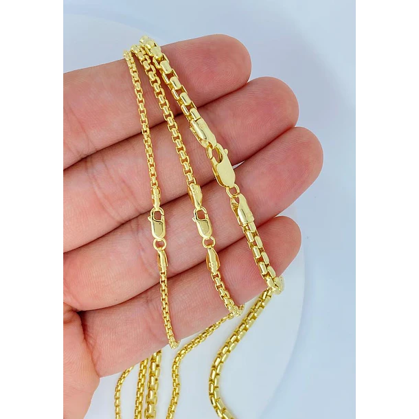 Cadena de oro amarillo de 14k 