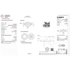 Diamante azul de laboratorio IGI-1.08ct-6.62x6.67x4.02mm 4