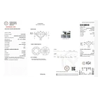 Diamante azul de laboratorio IGI-1.10ct-6.56x6.60x4.08mm 4