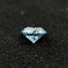 Diamante azul de laboratorio IGI-0.57ct-5.36x5.38x3.26mm 4