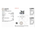 Diamante azul de laboratorio IGI-0.56ct-5.27x5.31x3.28mm 5