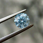 Diamante azul de laboratorio IGI-0.59ct-5.43x5.45x3.28mm 1